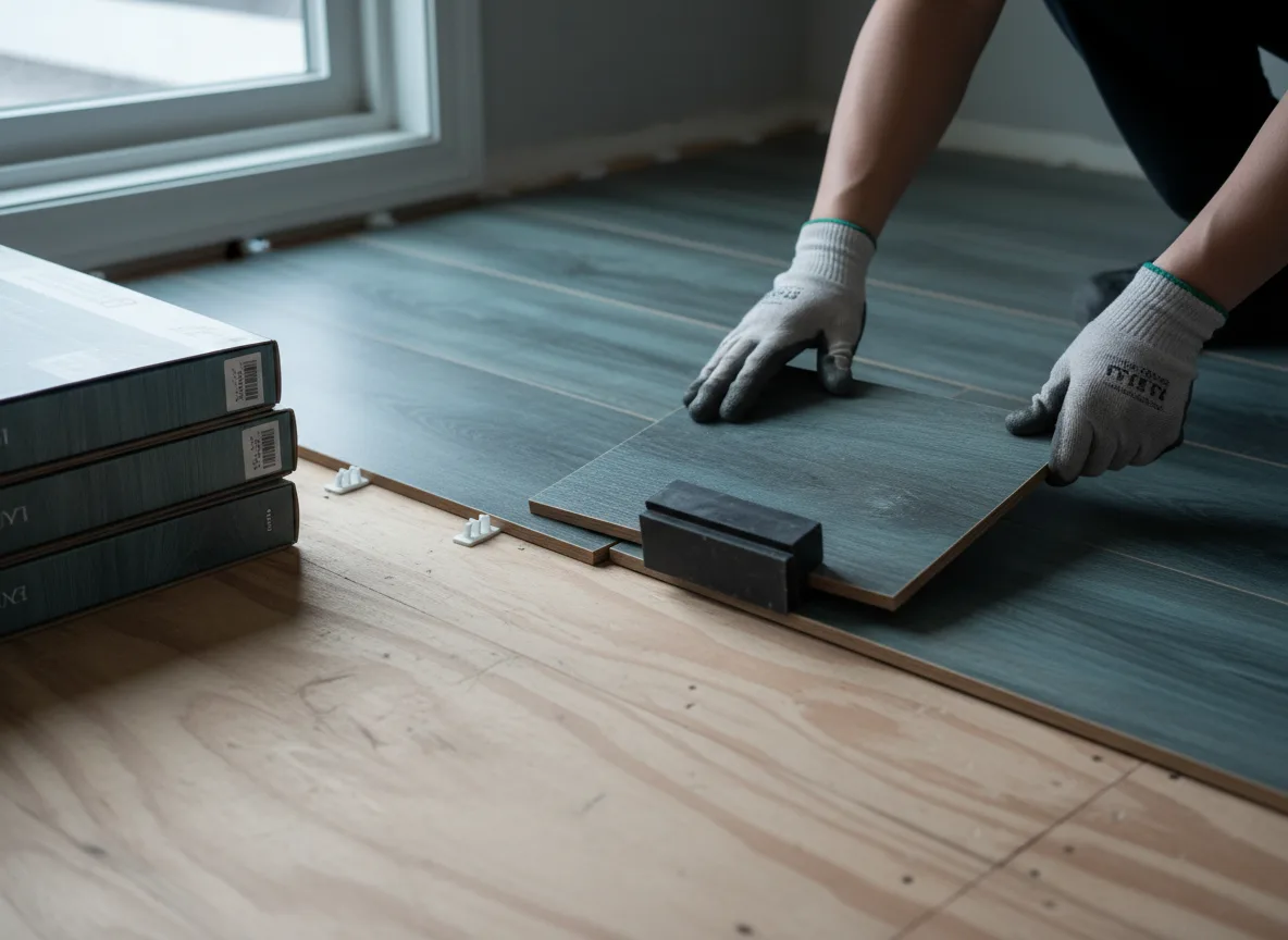 Luxury Vinyl Plank Installation company in Porterfield, WI